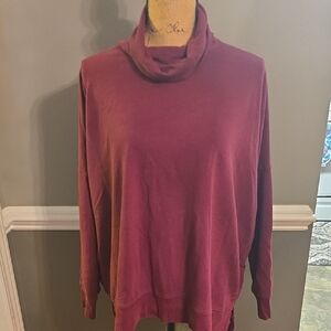 PINK Victoria's Secret Red Turtleneck Sweater